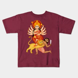 Goddess Durga Kids T-Shirt